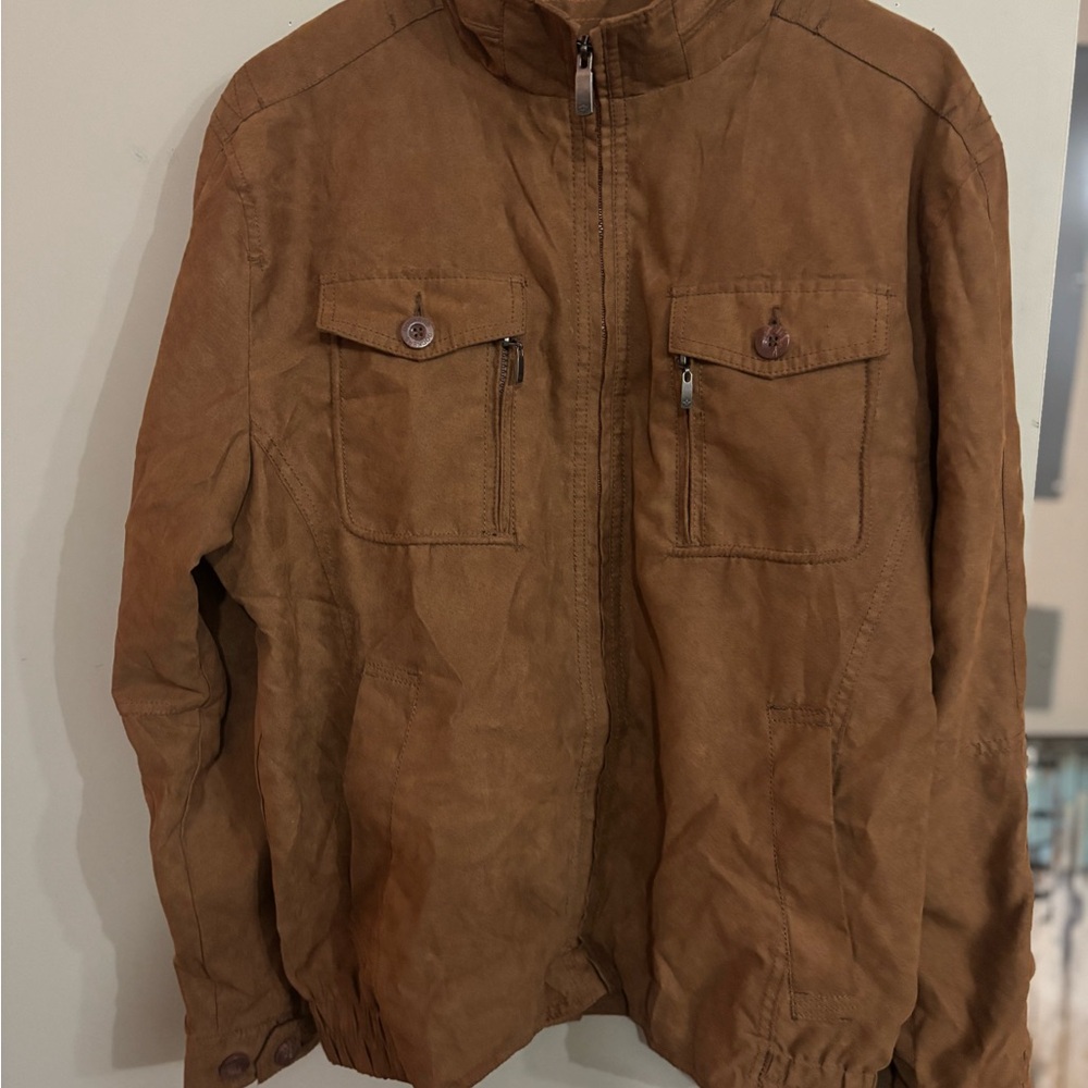 Dockers Brown Military Field Jacket